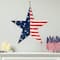 Glitzhome® 30.75" Metal Patriotic Yard Stake Décor